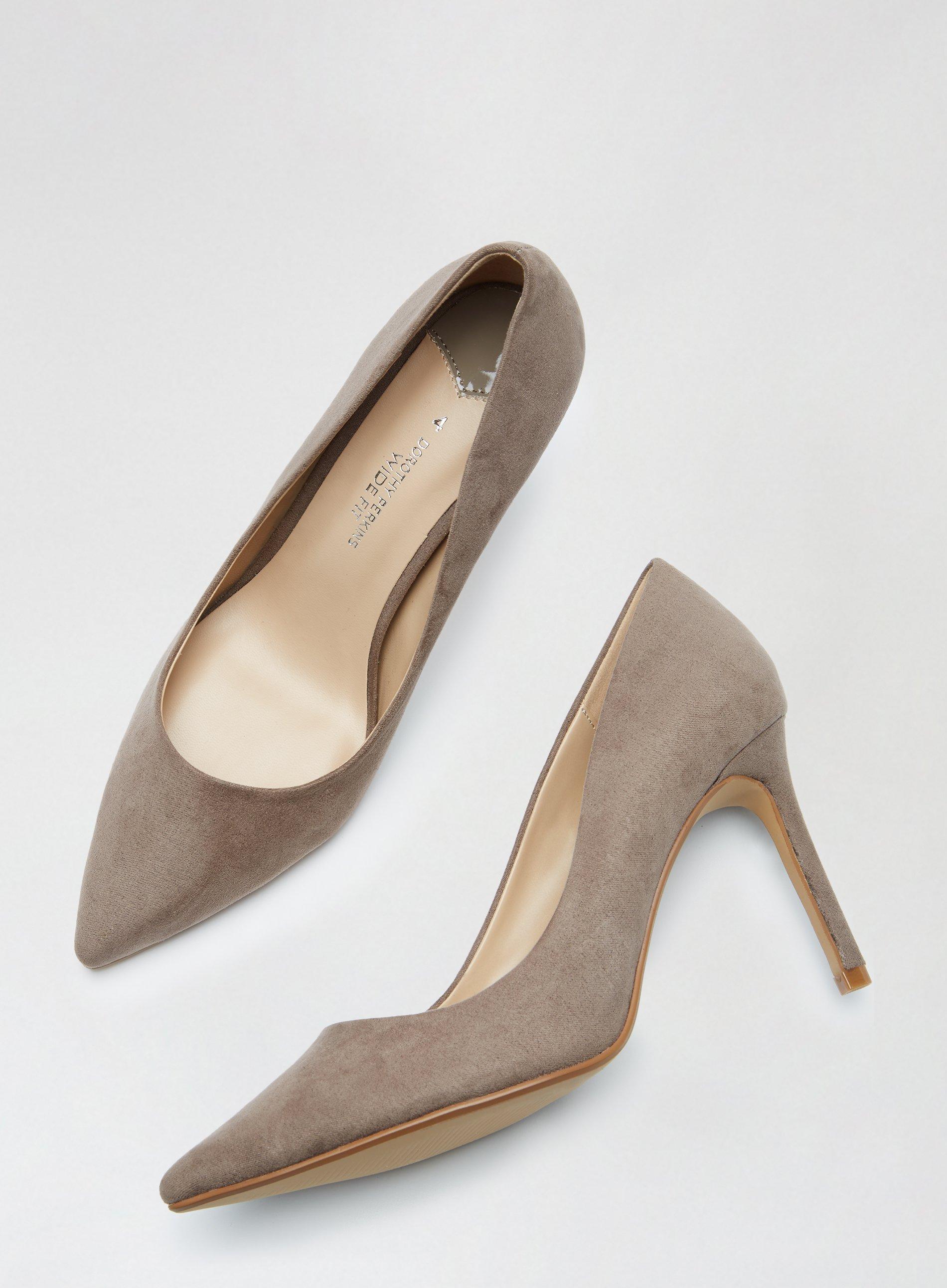 Taupe hot sale court shoes